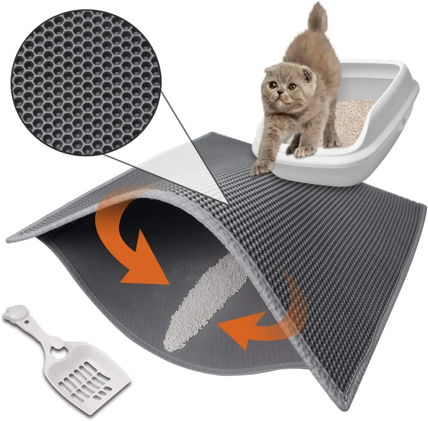 PurrfectGrip™ - De oplossing voor een schone en frisse kattenbak ervaring!