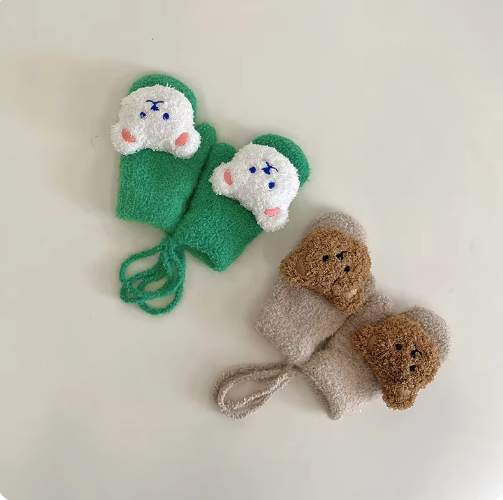 Berenklauwtjes - Zachte Babywanten voor Warme Handjes!