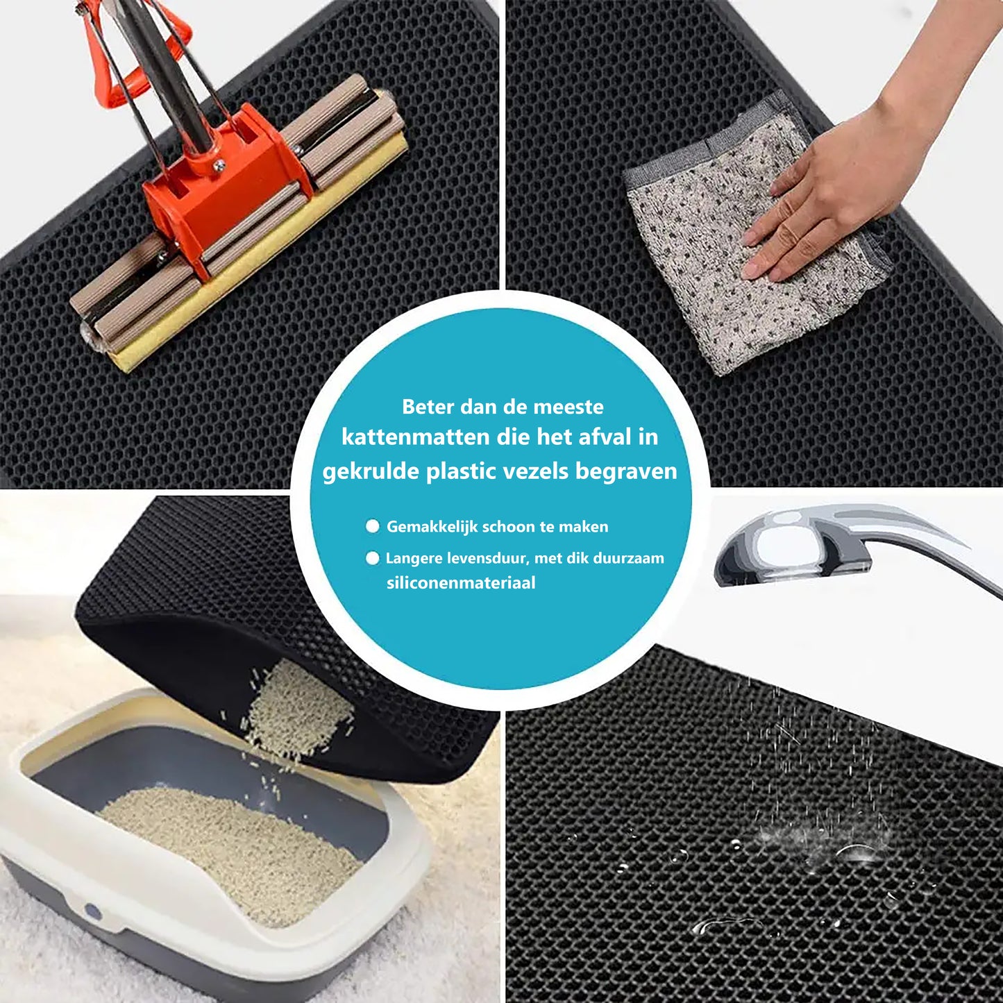 PurrfectGrip™ - De oplossing voor een schone en frisse kattenbak ervaring!