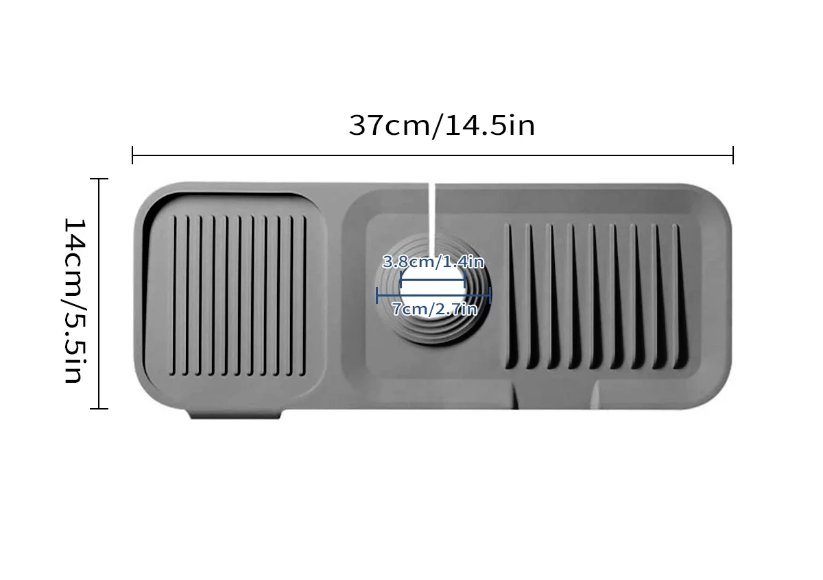 SplashProtector - Nooit meer last van moeilijk schoon te maken plekken rond je kraan!
