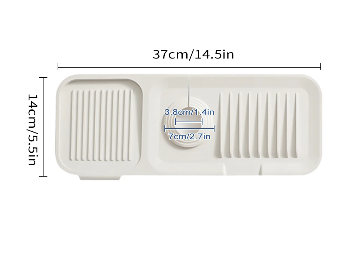SplashProtector - Nooit meer last van moeilijk schoon te maken plekken rond je kraan!
